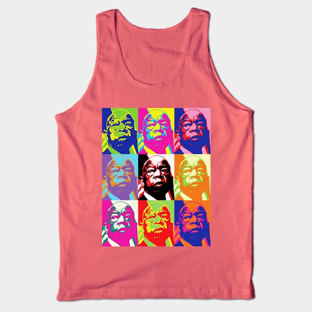 John Lewis  Superstar Tank Top by skittlemypony